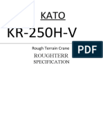 KR-250H-V: Rough Terrain Crane