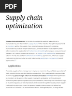 Supply Chain Optimization - Wikipedia