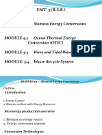 Unit 5.1 Biomass Energy