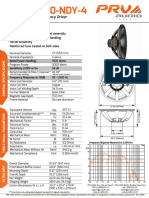 21SW3000-NDY-4: Professional Low Frequency Driver