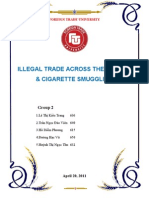 Illegal Trade Across The Border & Cigarette Smuggling: Group 2