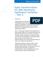 Agile Transformation For IBM Mainframe Application Portfolios - Part 2