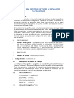 Informe Topografico Parhuaiso Ccocha 1