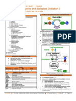 Bioenergetics and Biological Oxidation 2: Biochemistry: Shift 1 - Trans 4