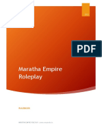 Maratha Empire Roleplay: Rulebook