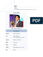 Sachin Tendulkar: Jump To Navigationjump To Search