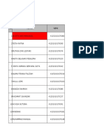 Fakultas Hukum: NO Nama NPM