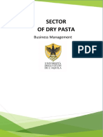 Sector of Dry Pasta: Business Management