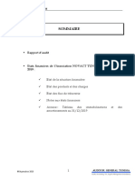 Audit NOVACT TUNISIE Rapport Audit 2019