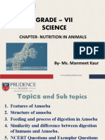 SCI VII PPT 6 Nutrition in Animals - Manmeet Kaur