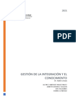 Tarea Grupal Gestión de La Integración y Del Conocimiento