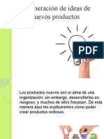 Generacion de Ideas de Nuevos Productos