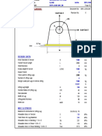 Lifting Lug Calculation