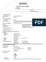 Vanilla Sfe Extract Safety Data Sheet: 1. Identification