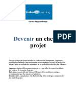 Devenir Un Chef de Projet