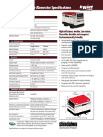 Kwiet Power Welder/Generator Specifications: Dgw400Dm