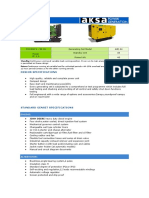 Design Specifications: Is Permitted On These Ratings. 12 Hour Period - Contact Us For The Other Running Periods