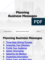 Planning Business Messages: Prentice Hall, 2008 Business Communication Today, 9e Chapter 4 - 1