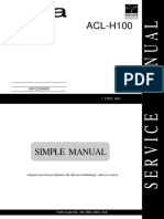 ACL-H100: Simple Manual