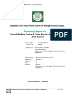 General Banking System and Green Banking System of Agrani Bank Limited