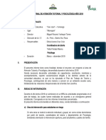 Informe Final de Atención Tutorial y Psicológica 2019