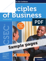 Principles of Business: Sample P Ages