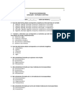 Lista de Revisão - Nutrição