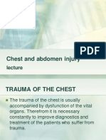 Injury of Chest and Abdomen