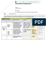 Informe Progreso de Competencias