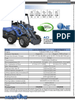 A07 8 Series Multione Mini Loader Datasheet