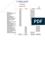 Trial Balance 2017