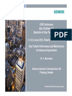 Gaz Turbine Performance and Maintenance