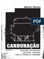 Manual Técnico Tabelas Calibração Carburadores Brosol