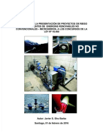 Manual para La Presentacion de Proyectos de Riego Con Fuentes de Energias Renovables No Convencionales Microhidros A Los Concursos de La Ley N 18450