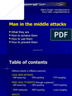 Man in The Middle Attacks