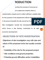 The Elements and Importance of Site Investigation