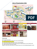 Location of Examination Halls: Venue Code