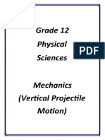 Grade 12 Physical Sciences