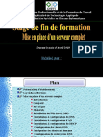 Rapport de Stage - Réseaux Informatique