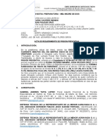 Acta de Requerimiento Prision Preventiva (Audiencia) Ookookoko