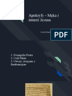 Apokryfy - Męka I Śmierć Jezusa