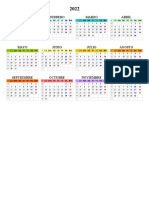 Calendario 2022 02