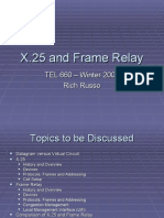 X.25 and Frame Relay