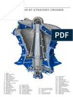 Gyratory Crusher 24x36. Flsmidth 