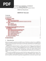 HSPICE Tutorial: EE105 Lab Experiments