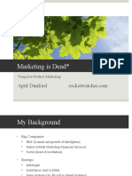 Marketing Is Dead : April Dunford