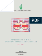 Development in Bihar: Overview, Appraisal and Approach