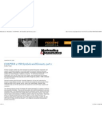 Hydraulics & Pneumatics CHAPTER 4 - ISO Symbols and Glossary, Part 1