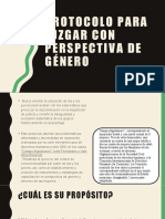 Protocolo para Juzgar Con Perspectiva de Género