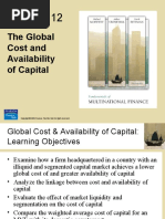 The Global Cost and Availability of Capital